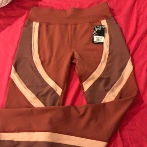 Pink shaded leggings